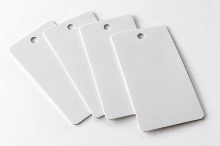 Cleanroom-compatible identification tags